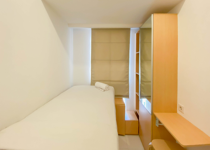 Bedroom, Tidy and Comfortable 2BR Tokyo Riverside PIK 2 Apartment By Travelio, Tangerang