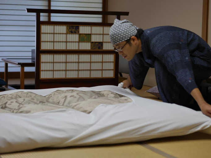 Bedroom, Nonohanatei komurasaki, Shimoda
