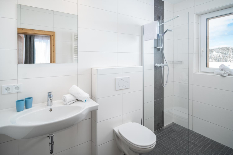 Bathroom 4, Bergnest die Fruhstuckspension, Tamsweg