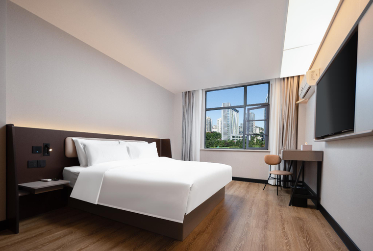 Bedroom 2, Hanting Hotel Wuhan Hongshan Square Metro Station, Wuhan