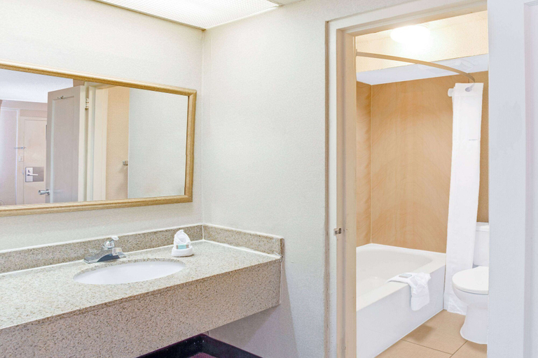 Bathroom 4, Travelodge by Wyndham Silver Spring, Montgomery