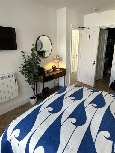 Bedroom 2, The Lugger Inn, Cornwall