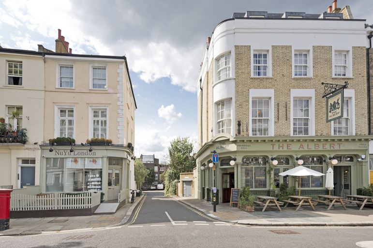 Street view 5, Superb Studio Apartment With Garden Views Near Camden, London