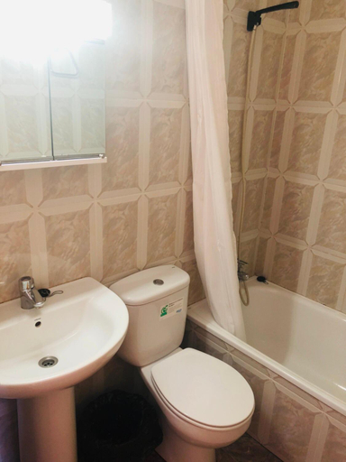 Bathroom 3, Hostal Restaurante Taibilla, Albacete