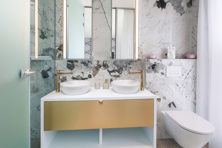 Bathroom 4, Luxury villa 360 - private heated pool, Novalja