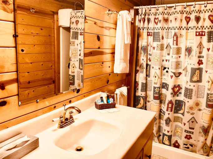 Bathroom, Giant Oaks Lodge, San Bernardino