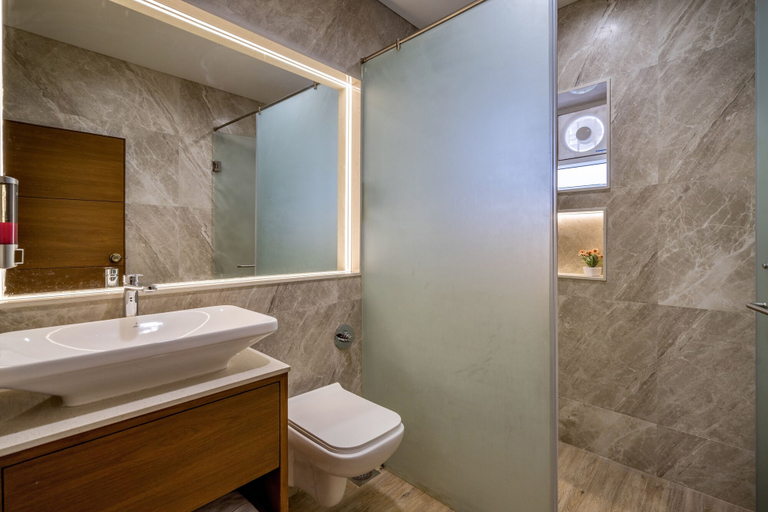 Bathroom 4, Roadies Rostel - Best Adventure Resort In Ahmedabad., Kheda