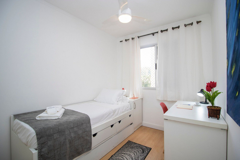 Bedroom 3, 3 Bedrooms - Modern - Close to the Mall, São Paulo