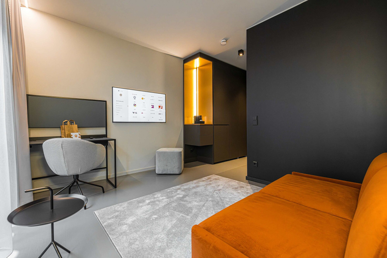 Bedroom 2, Yuma Managed Apartments Leipzig, Leipzig