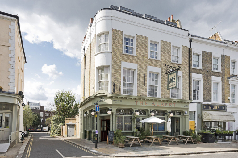 Street view 3, Superb Studio Apartment With Garden Views Near Camden, London