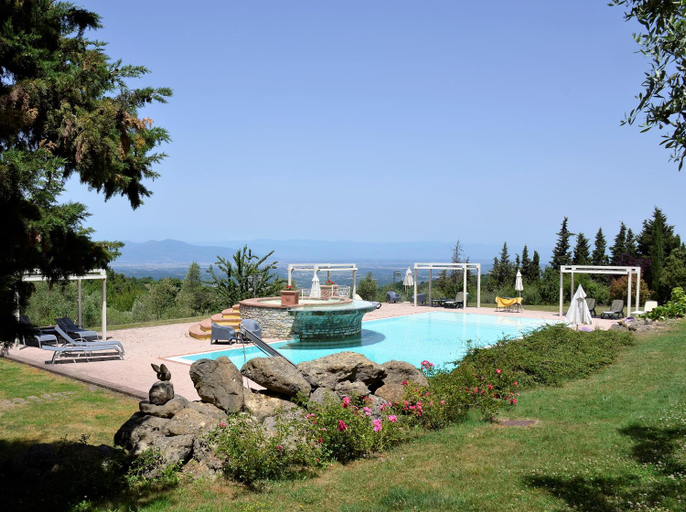 Sport & Beauty 2, Villa Le Polle di Meletro - Exclusive Tuscan Villa with Private Pool & Panoramic Glass Sauna, Pisa