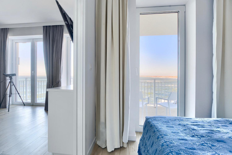 Bedroom 3, Apartamenty Marina z widokiem na morze, Sławno