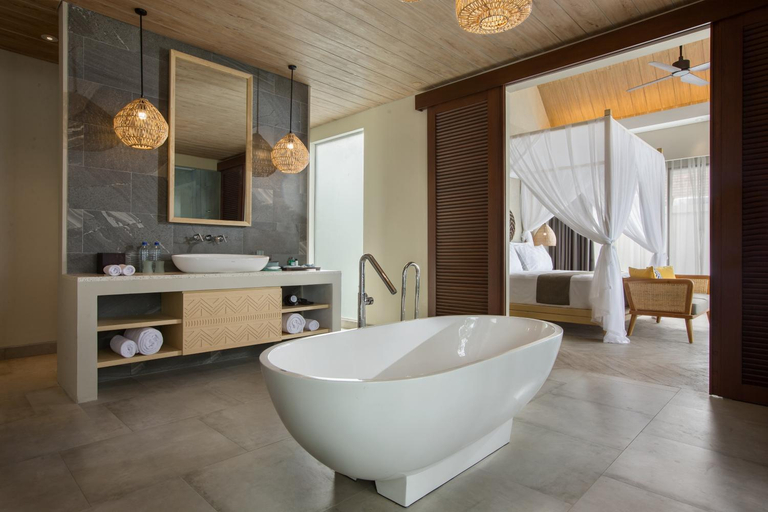 Bathroom 5, The Kayana Beach Lombok, Lombok