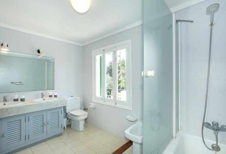 Bathroom 2, Owl Booking Villa Mairata - Great Garden and Pool, Baleares