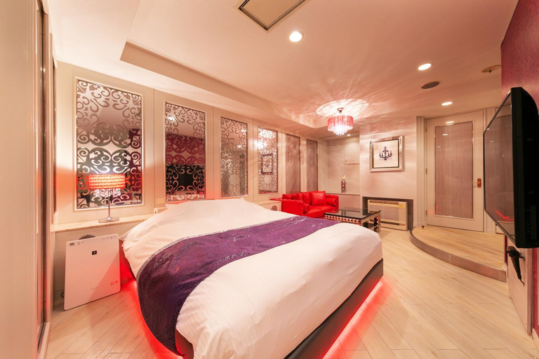 Bedroom 2, Hotel Eldia Yamanashi (Adult Only), Fuefuki