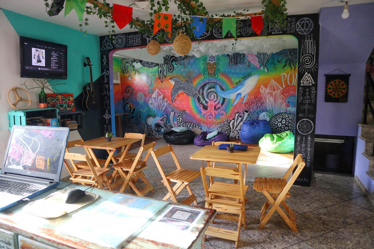 Public Area, Chamos Hostel Cultural, Arraial do Cabo