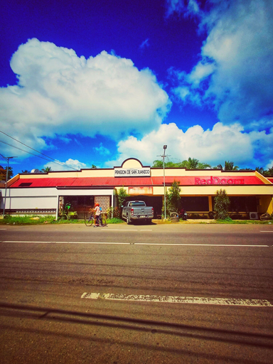 Exterior detail, San Juanico Travellers Inn - RedDoorz, Tacloban City