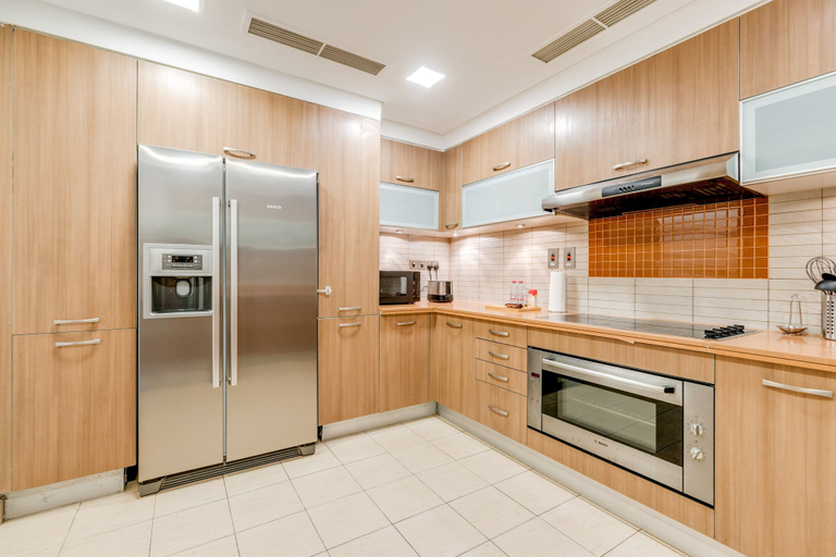 Private kitchen 3, GLOBALSTAY Luxury 3 BR Maid TH Sea View, Dubai