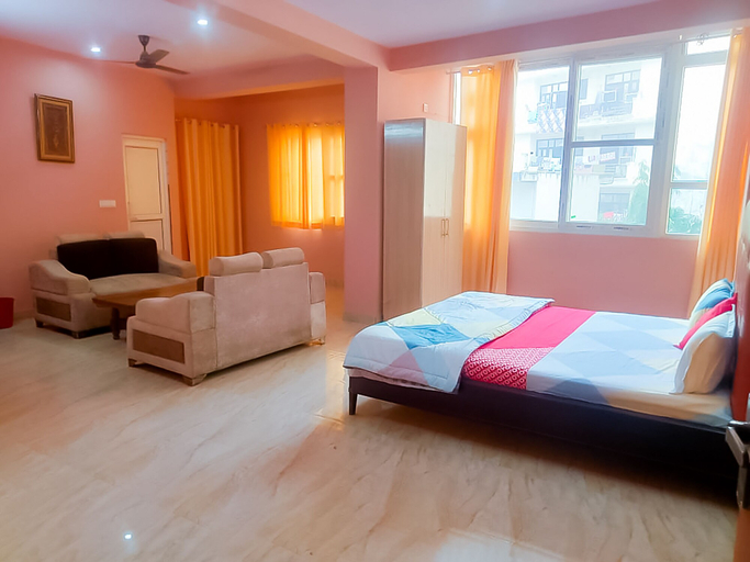 Bedroom 3, Roomshala 139 Hotel Rose Inn, Delhi
