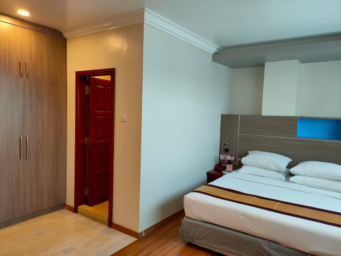 Bedroom 2, Hotel Grand United Ahlone Branch, Yangon