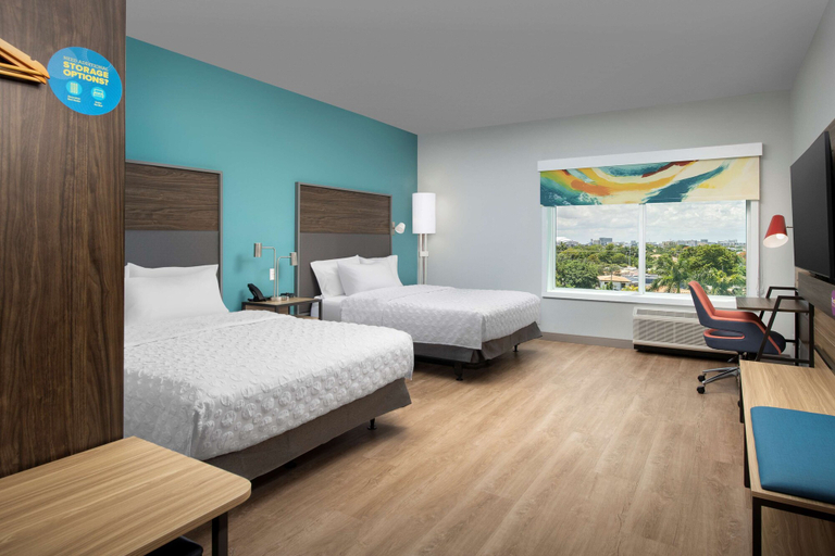 Bedroom 4, Tru by Hilton Miami West Brickell, Miami-Dade
