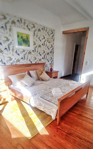 Bedroom 2, Privathotel Der Schwarze Herrgott No TV, Donnersbergkreis