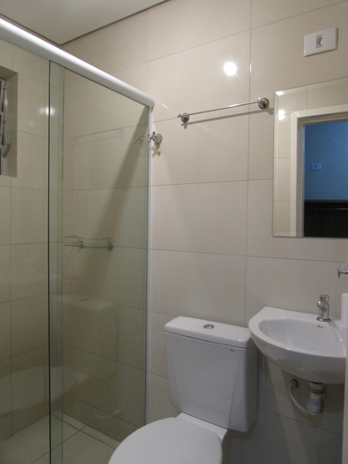 Bathroom 2, Hotel Minho - Melhor Opcao Proximo ao Metro Luz e Republica, 25 de Marco, Bras e Bom Retiro - Cafe d, São Paulo
