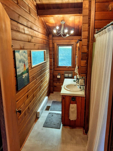 Bathroom, Gite le 308 Chambre bord de l'eau oka, Deux-Montagnes
