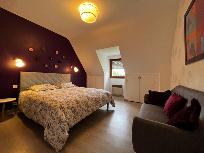 Bedroom 2, Gite du Cosquer, Finistère