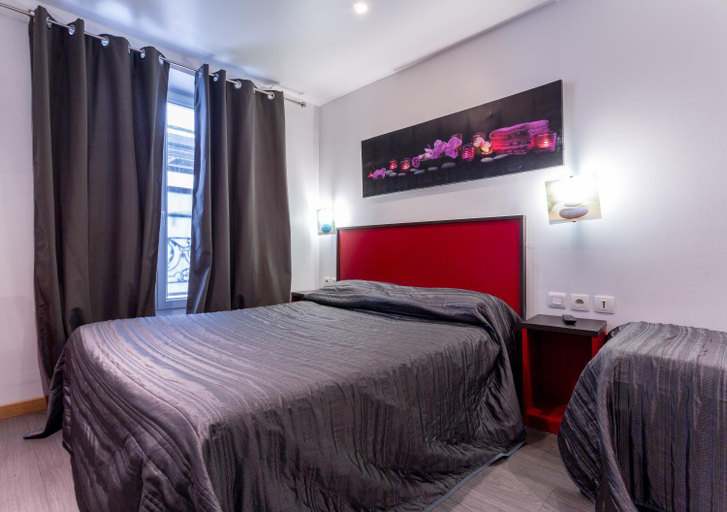 Bedroom 2, Victory Hotel Galou, Paris