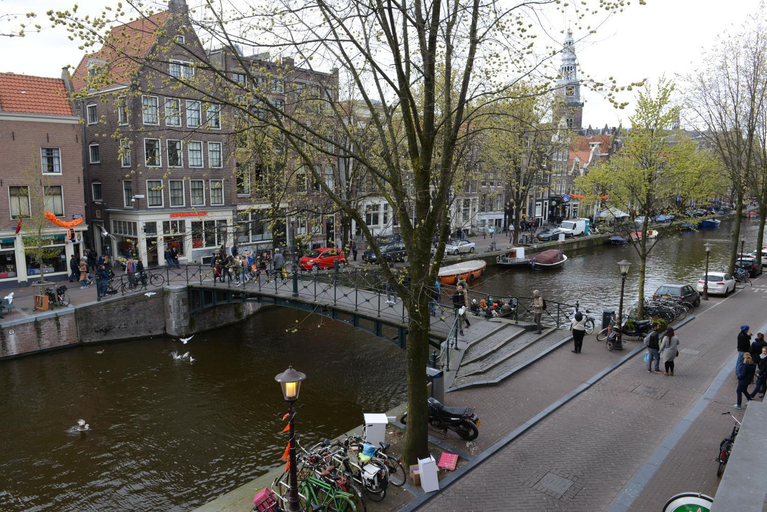 Others 4, Red light district B & B canal view, Amsterdam