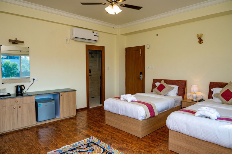 Bedroom 3, Lumbini Five Elements Hotel, Lumbini