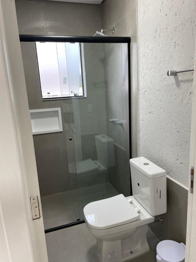 Bathroom 4, Apart-Hotel "Encantos do Mar" - Beira Mar, Palhoça