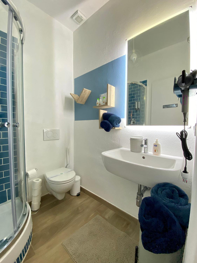 Bathroom 2, B&B Monteverdi L'Arancio, Florence
