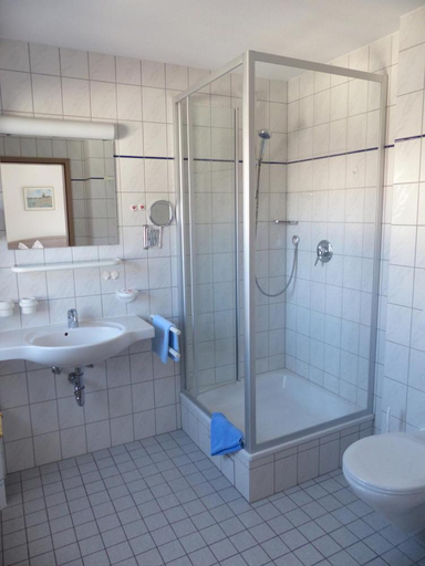Bathroom, Hotel Gasthof Krapp, Bamberg