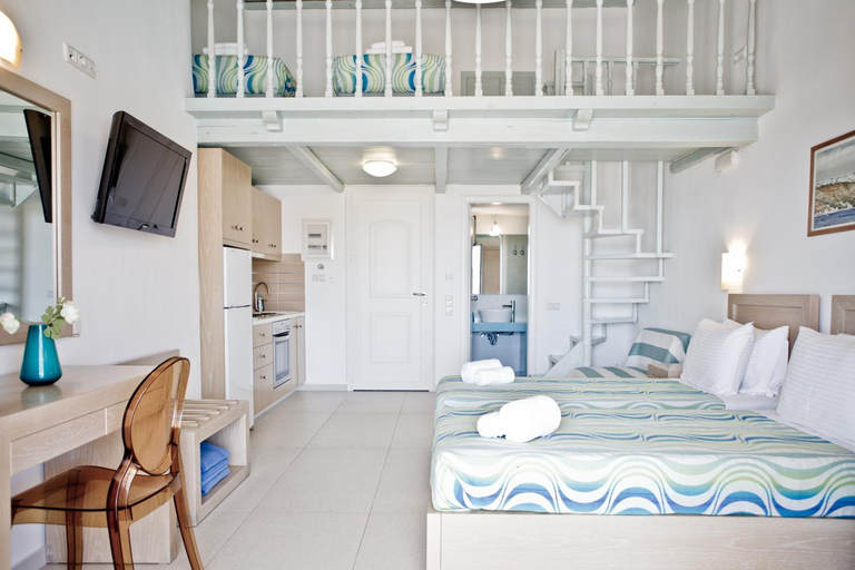Bedroom 3, Niriides Luxury Homes, South Aegean
