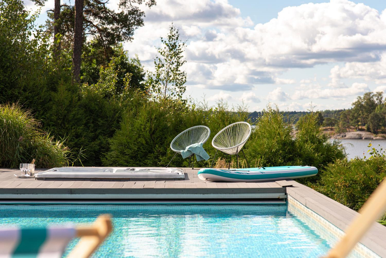 5, Exclusive Lakefront Mansion with pools in Stockholm, Tyresö