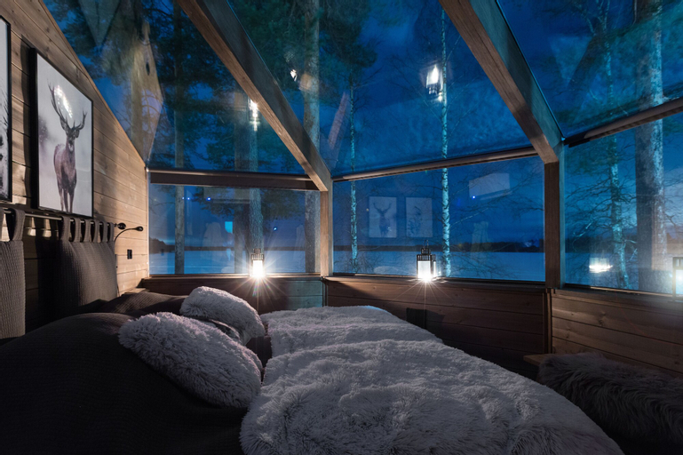 Revontuli Resort Glass Igloos, Central Finland