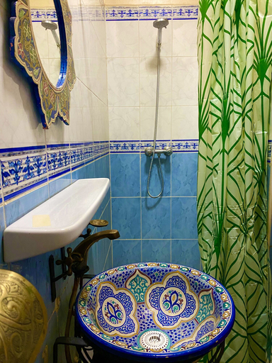 Bathroom 3, Riad kamal, Marrakech