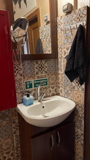 Bathroom, Carob Hostel - Amman , Wadi Essier
