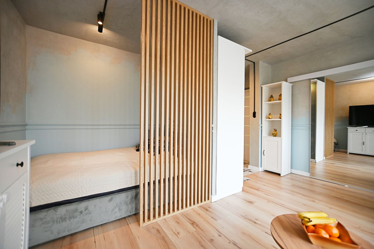 Bedroom 3, Concreto Deluxe by 3City Rentals, Gdańsk City