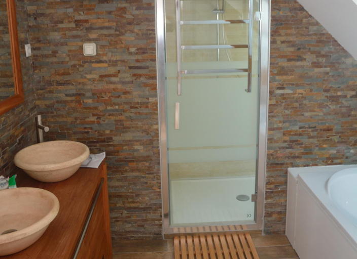 Bathroom 3, Villa Panorama vue mer et falaises d'exception, Seine-Maritime