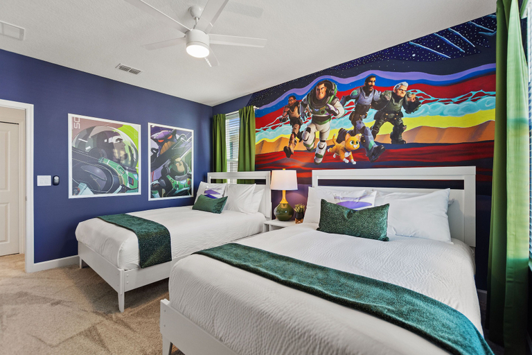 Bedroom 3, Tusker Lodge by Shine Villas at Championsgate 522, Osceola