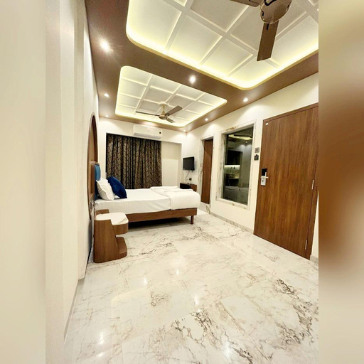 Bedroom 2, Hotel Sagar Sangam, Thane
