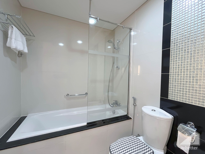Bathroom, Damac Dubai Mall Luxury 1B, Dubai