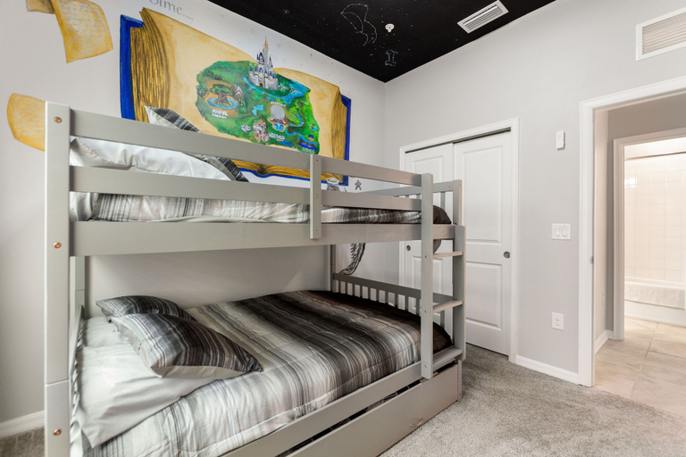 Bedroom 3, Fireworks @ Night -storey Lake by Shine Villas #709, Osceola