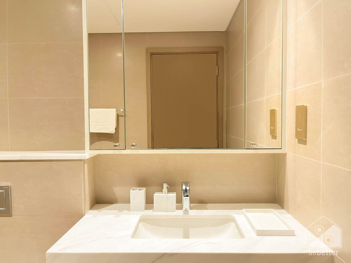 Bathroom, Luxury 2bed Balcony City View, Dubai