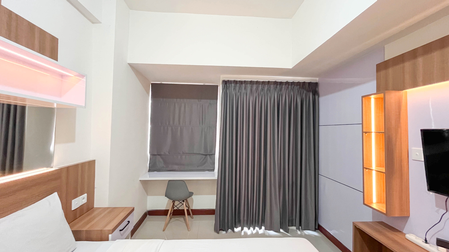 Bedroom 2, Scenic Studio Room Apartment Vida View Makassar By Travelio, Makassar