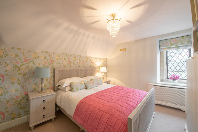 Bedroom 2, Florence Nightingale Suites at Lea Hurst, Derbyshire