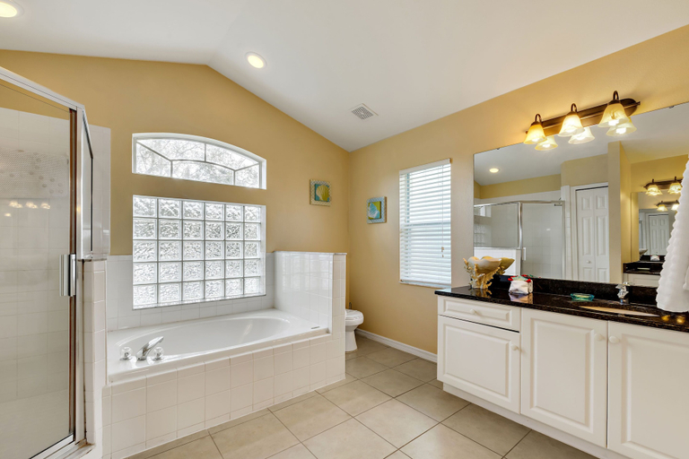 Bathroom 4, 5 Bed Large Pool and Games Room #801, Polk